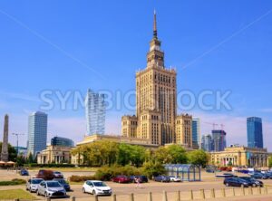 Palace of Culture and Science, Warsaw, Poland - GlobePhotos - royalty free stock images