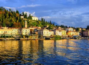 Bellagio resort town on Lake Como, Lombardy, Italy - GlobePhotos - royalty free stock images