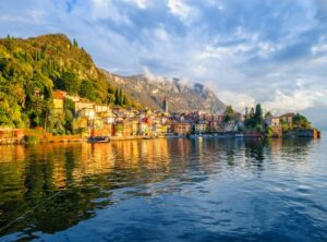 Resort town Varenna on Lake Como, Italy - GlobePhotos - royalty free stock images