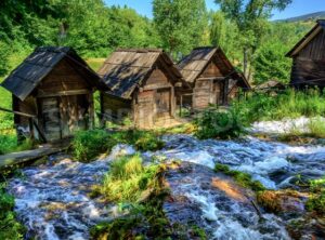 Jajce watermills, Bosnia and Herzegovina - GlobePhotos - royalty free stock images