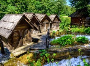 Jajce watermills, Bosnia and Herzegovina - GlobePhotos - royalty free stock images