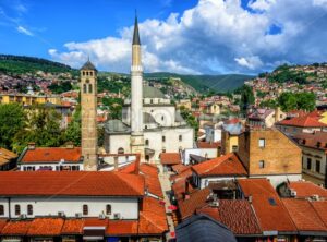 Old Town of Sarajevo, Bosnia and Herzegovina - GlobePhotos - royalty free stock images