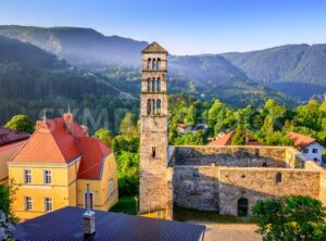 St Mary Church in Jajce, Bosnia and Herzegovina - GlobePhotos - royalty free stock images