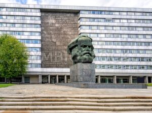 The Karl Marx Monument, Chemnitz, Germany - GlobePhotos - royalty free stock images
