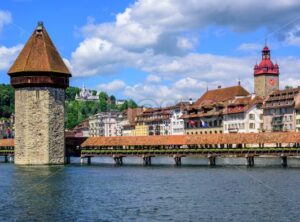 Medieval Old Town of Lucerne, Switzerland - GlobePhotos - royalty free stock images