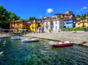 Mergozzo old town, Lago Maggiore, Italy - GlobePhotos - royalty free stock images