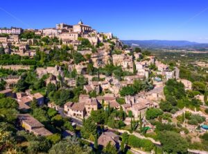 Old Town of Gordes, Provence, France - GlobePhotos - royalty free stock images