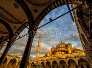 Blue Mosque, Sultanahmet, Istanbul, Turkey - GlobePhotos - royalty free stock images