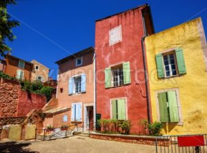 Old Town of Roussillon, Provence, France - GlobePhotos - royalty free stock images