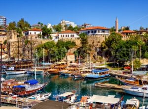 The old harbor of Antalya, Turkey - GlobePhotos - royalty free stock images