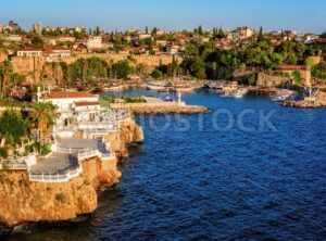 Antalya, Turkey, the Kaleici Old Town and harbour - GlobePhotos - royalty free stock images