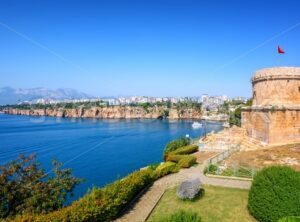 Panoramic view of Antalya city, Turkey - GlobePhotos - royalty free stock images