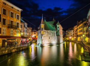 Annecy Old Town, Savoy, France - GlobePhotos - royalty free stock images