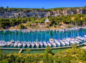 Calanque de Port Miou by Marseille, Provence, France - GlobePhotos - royalty free stock images