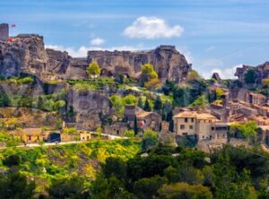 Les Baux-de-Provence village, Provence, France - GlobePhotos - royalty free stock images