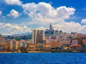 Marseilles city panorama, Provence, France - GlobePhotos - royalty free stock images