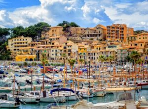 Port de Soller historical Old Town, Mallorca, Spain - GlobePhotos - royalty free stock images