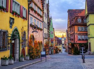 Rothenbug ob der Tauber historical Old Town, Germany - GlobePhotos - royalty free stock images