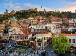 Tbilisi Old Town, capital city of Georgia - GlobePhotos - royalty free stock images