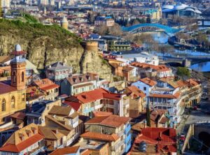 Tbilisi Old Town, capital city of Georgia - GlobePhotos - royalty free stock images