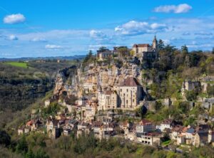Rocamadour village, a beautiful UNESCO world culture heritage site, France - GlobePhotos - royalty free stock images