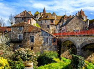 Carennac Old Town, Lot, France - GlobePhotos - royalty free stock images