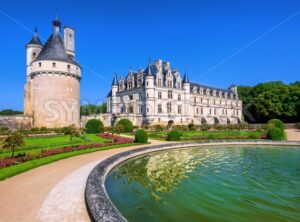 Chenonceau Castle, Loire Valley, France - GlobePhotos - royalty free stock images