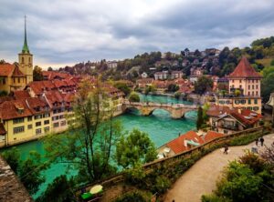 Bern historical Old Town, capital city of Switzerland - GlobePhotos - royalty free stock images