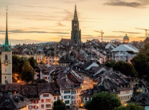 Historical Bern Old Town, Switzerland - GlobePhotos - royalty free stock images