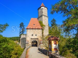 Historical medieval gothic castle of Zvikov, Czech Republic - GlobePhotos - royalty free stock images