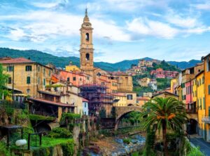 Dolcedo, picturesque medieval town in Liguria, Italy - GlobePhotos - royalty free stock images