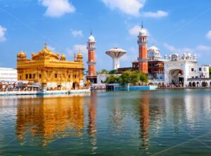 Golden Temple Harmandir Sahib in Amritsar, Punjab, India - GlobePhotos - royalty free stock images