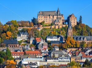 Marburg historical medieval Old Town, Germany - GlobePhotos - royalty free stock images