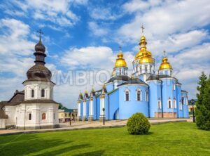 Kiev, Ukraine, orthodox christian St Michael’s Golden Domed monastery - GlobePhotos - royalty free stock images