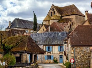 Creysse, a typical french village in Haut Quercy, Lot department, Martel, France - GlobePhotos - royalty free stock images