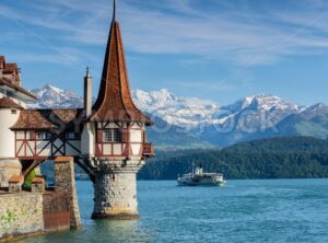 Lake Thun, Switzerland, Bernese Highlands