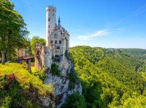 Lichtenstein castle in Black Forest, Germany