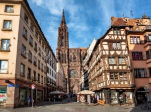 Strasbourg city center, Alsace, France