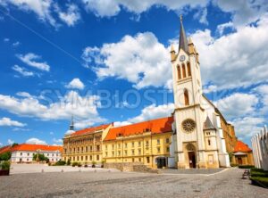 Our Lady of Hungary church in Keszthely Old town, Hungary