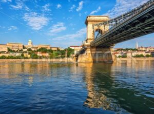 Budapest city on Danube river, Hungary