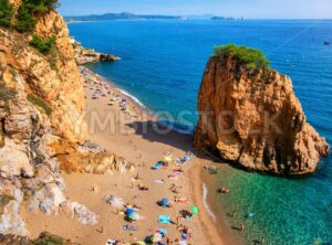 Illa Roja sand beach, Costa Dorada, Spain