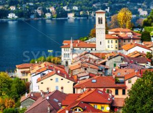 Torno village on Lake Como, Lombardy, Italy