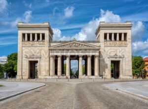 Propylaea building in Konigsplatz square, Munich, Germany