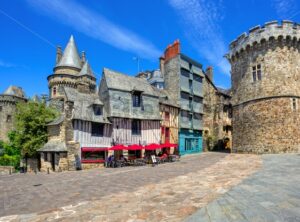Vitre Old town, Brittany, France