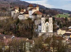 Aarburg historical town, Aargau, Switzerland