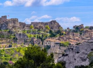 Les Baux-de-Provence village, Provence, France