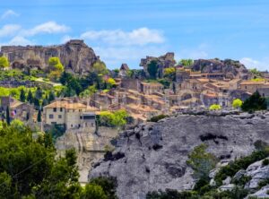 Les Baux-de-Provence village, Provence, France