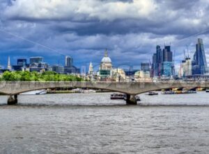 London city skyline, England, UK