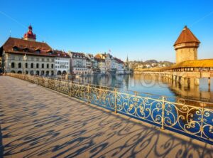 Lucerne Old town bridges, Switzerland