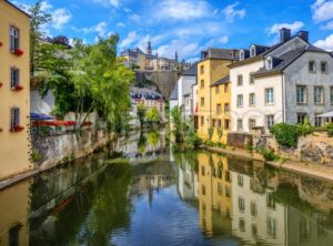 Luxembourg city, Grund quarter and the Old town